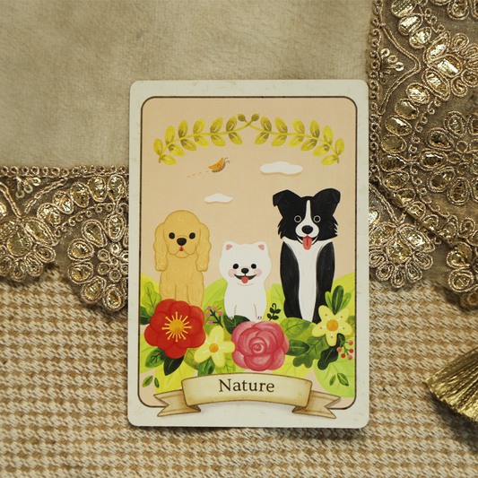 Mumu dog oracle card