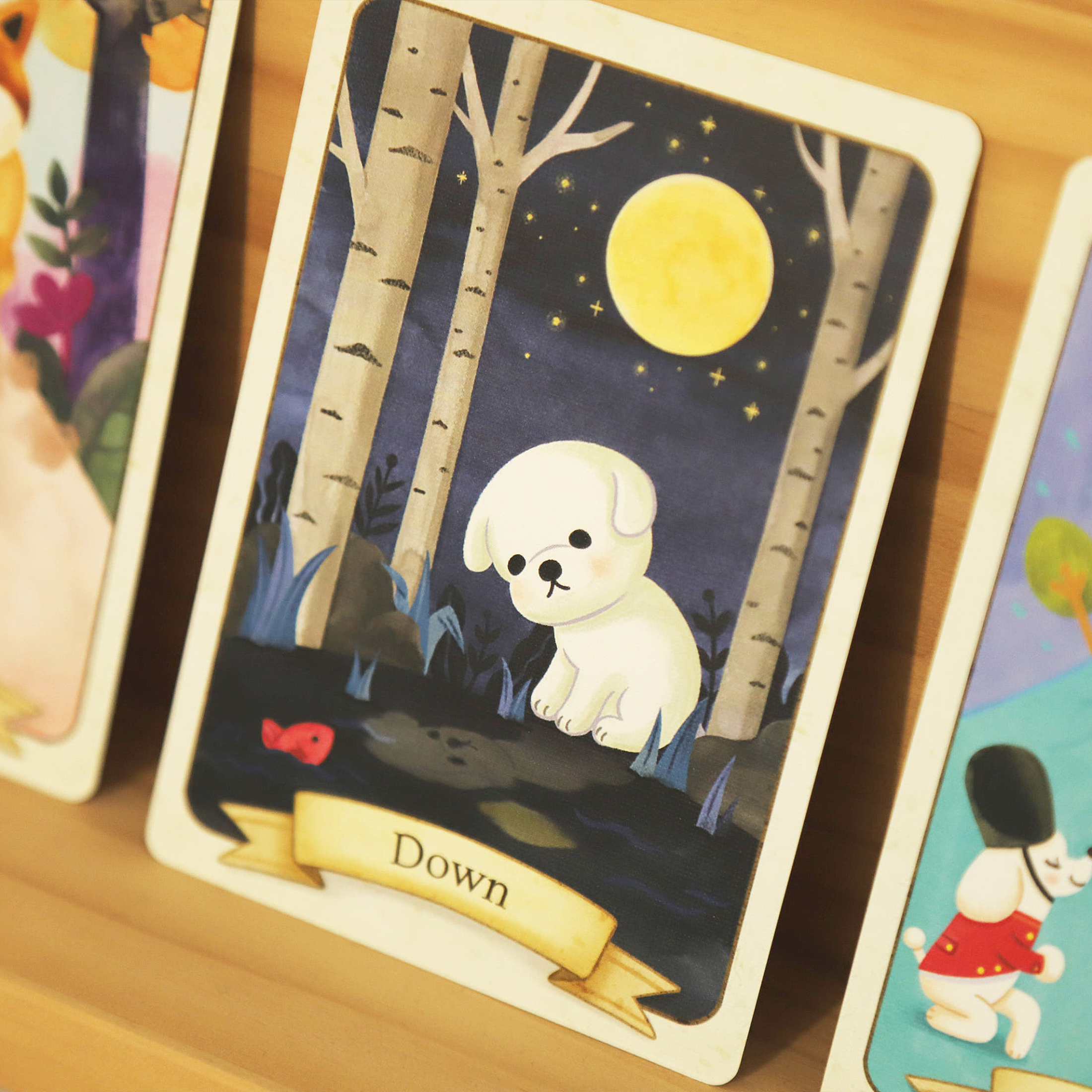 Mumu dog oracle card