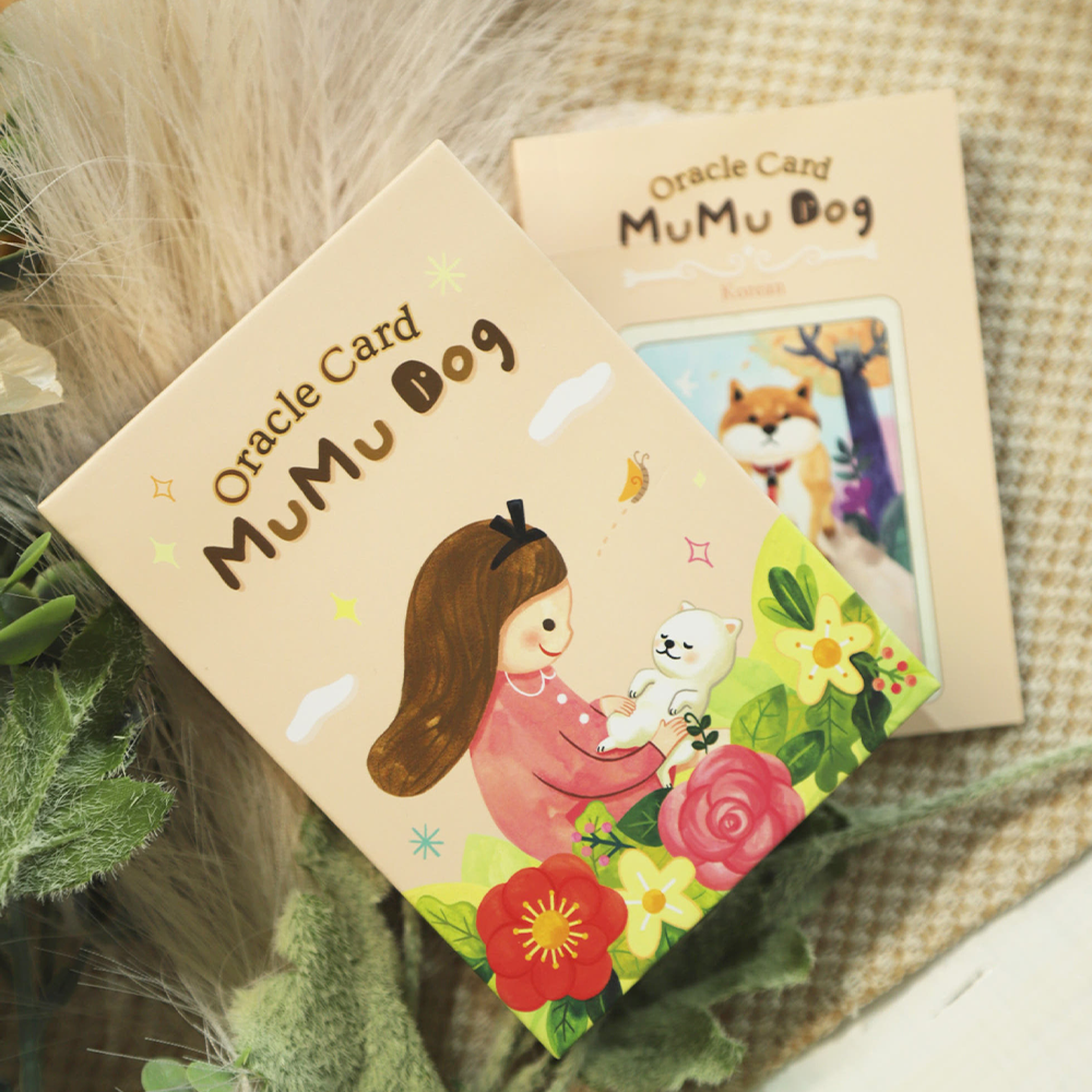 Mumu dog oracle card