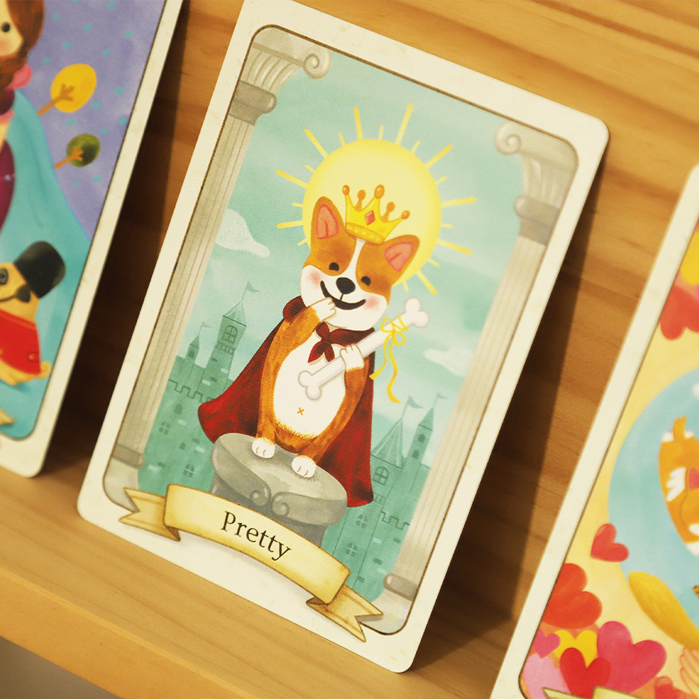 Mumu dog oracle card