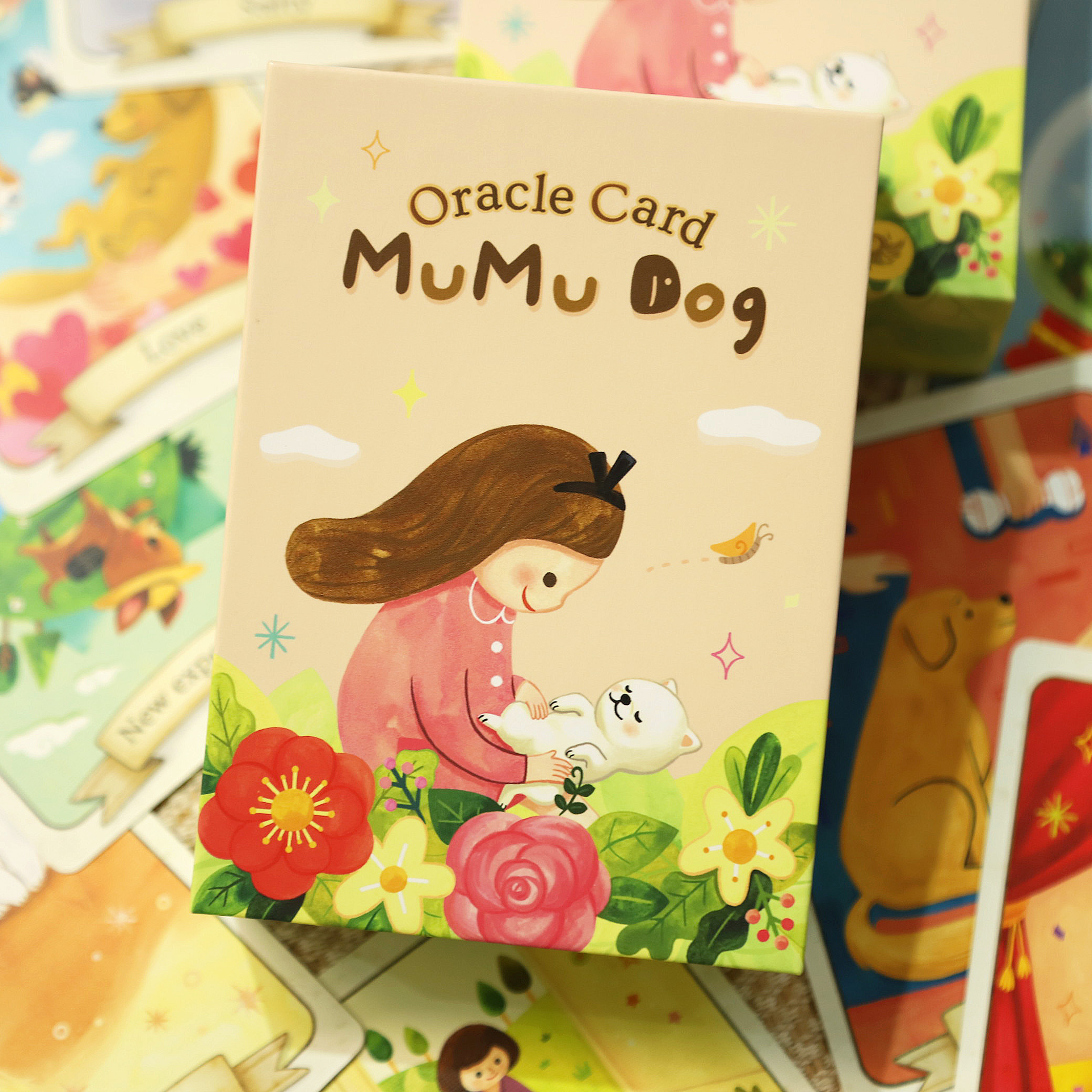 Mumu dog oracle card