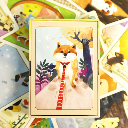 Mumu dog oracle card