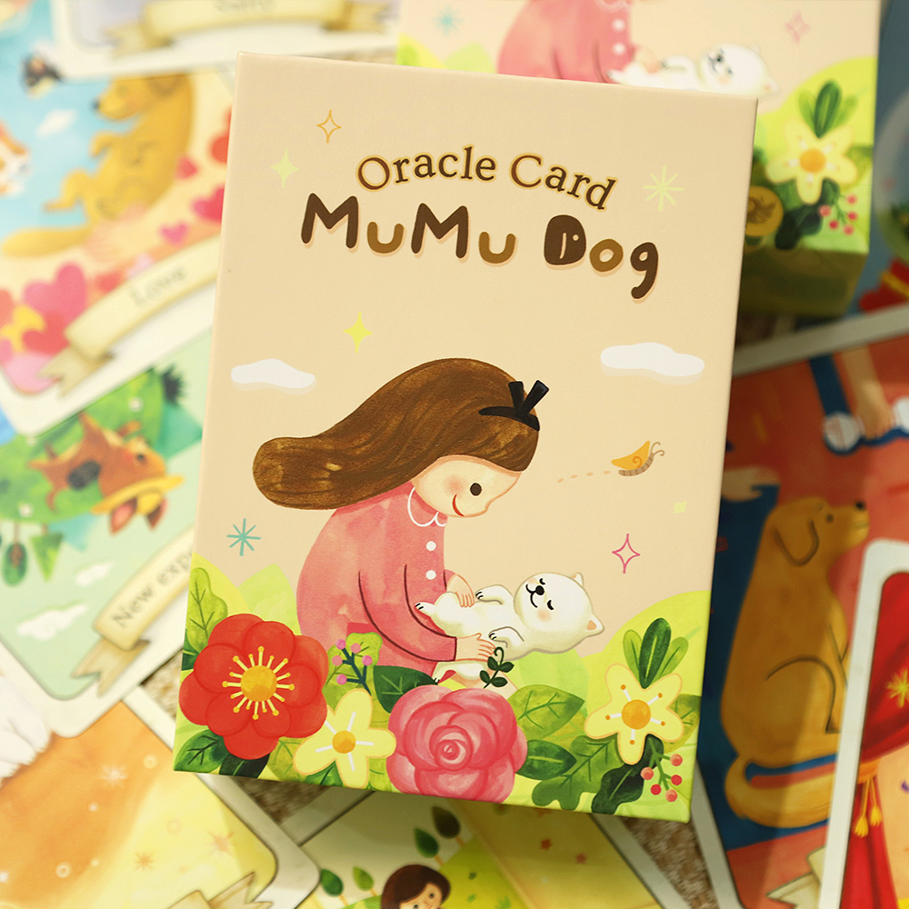 Mumu dog oracle card