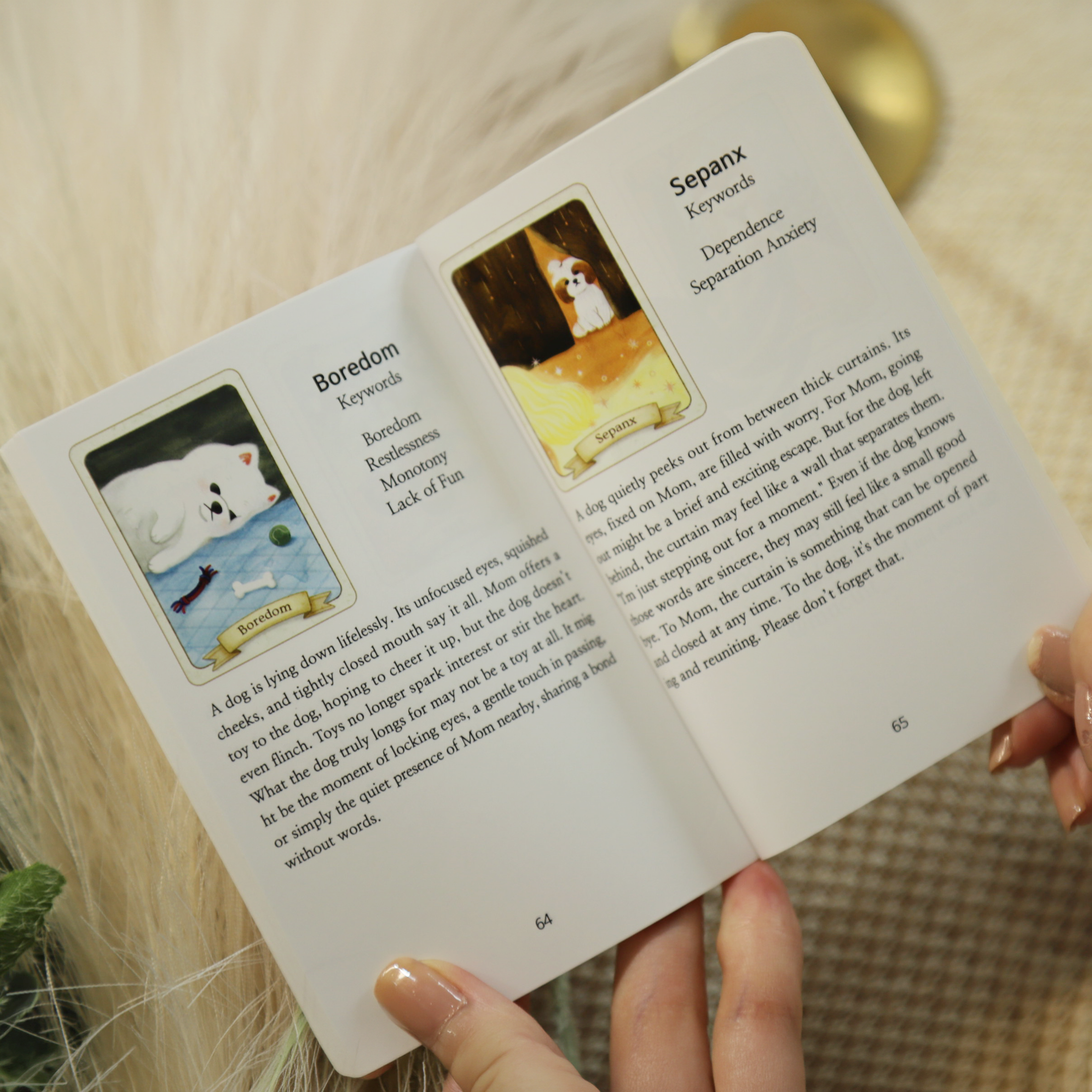 Mumu dog oracle card